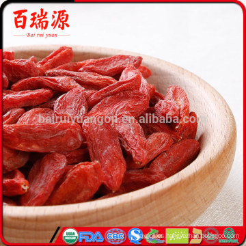 Bayas goji Ningxia Goji beneficios Millones de piezas Bayas goji ventas medicina china a precio asequible